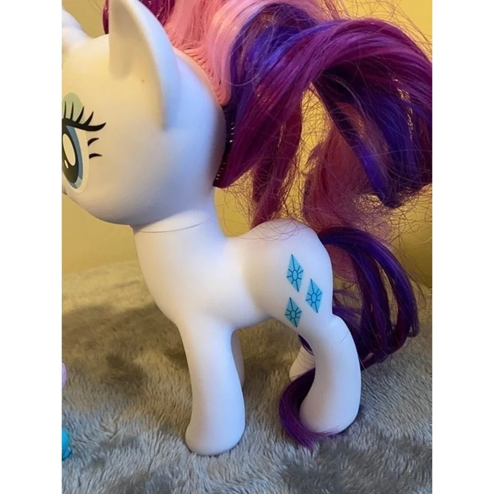 My Little Pony Lot Of Two Funkco Princess Celestial MLP G4 Rarity Brushable s12